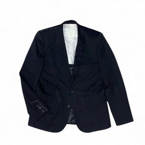 Maison Margiela x H&M two button blazer with white stitch detail